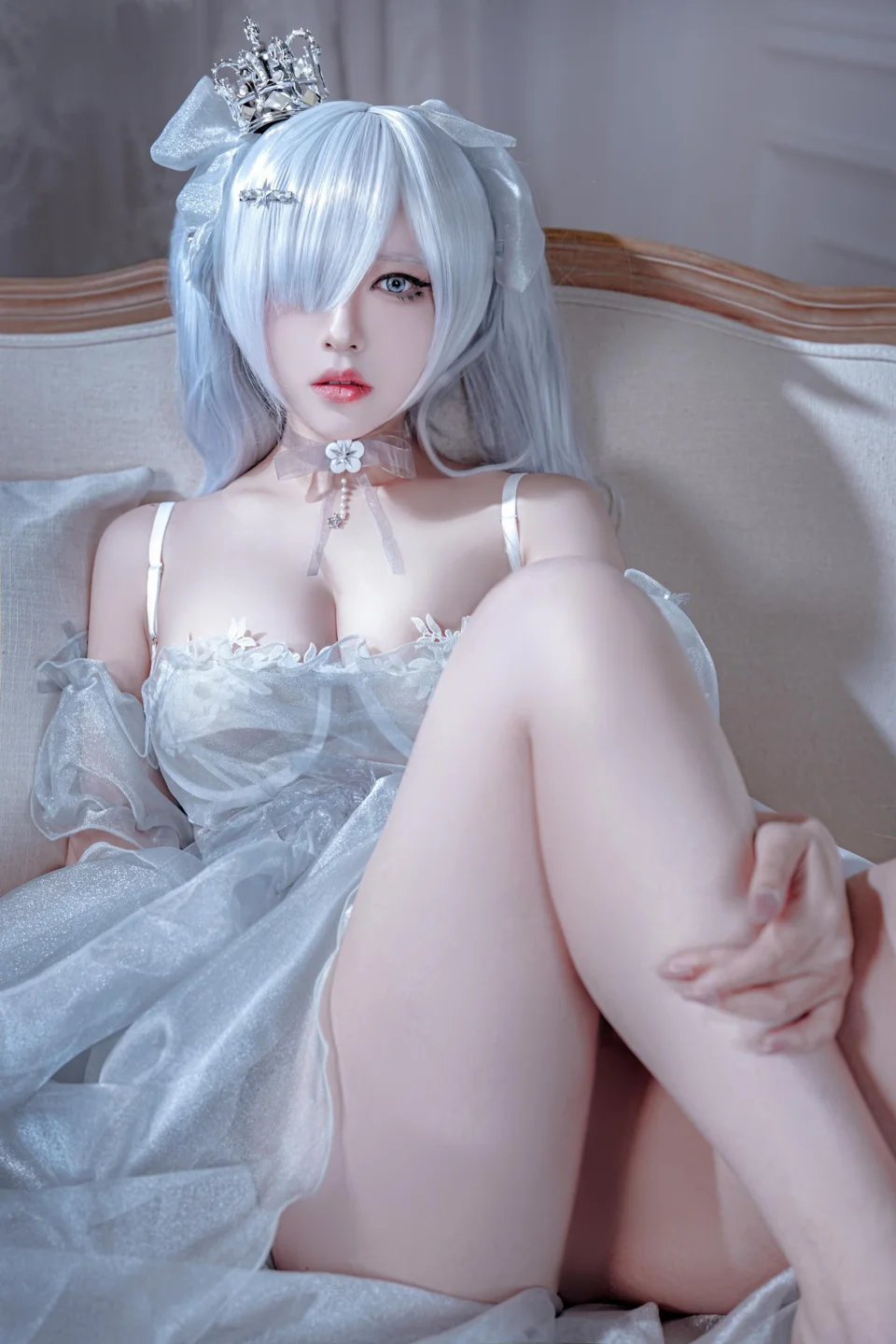半半子 - No.107 NIKKE Cinderella [30P-140MB] tg@simisebaisi 【丝足阁】004.webp